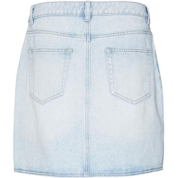 Vero Moda VERO MODA dam kjol VMBETTY Skirt Light Blue Denim