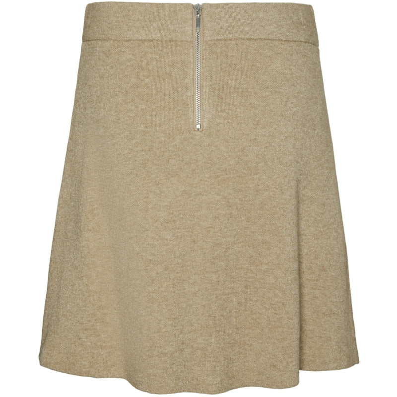 Vero Moda VERO MODA dam kjol VMGOLD Skirt Silver Mink W. MELANGE