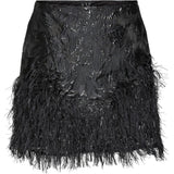 Vero Moda VERO MODA dam kjol VMSUSSE Skirt Black