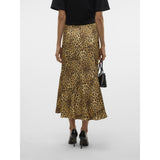 Vero Moda VERO MODA dam kjol VMWAKI Skirt Black Leo