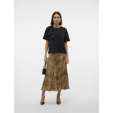 Vero Moda VERO MODA dam kjol VMWAKI Skirt Black Leo