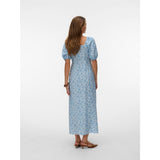 Vero Moda VERO MODA dam klänning VMJOSIE Dress Cashmere Blue - Blue molly