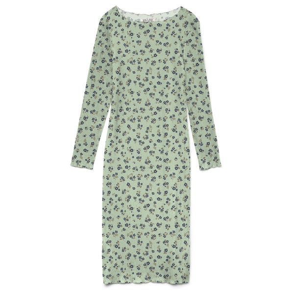 Vero Moda VERO MODA dam klänning VMJULIA Dress Bok Choy FLOWERS