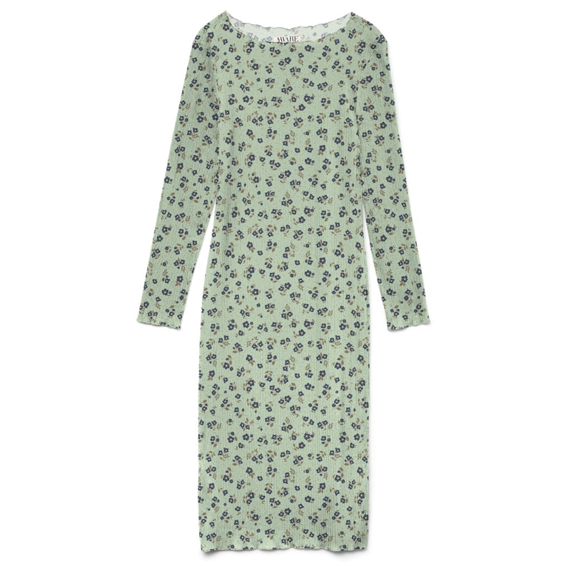 Vero Moda VERO MODA dam klänning VMJULIA Dress Bok Choy FLOWERS