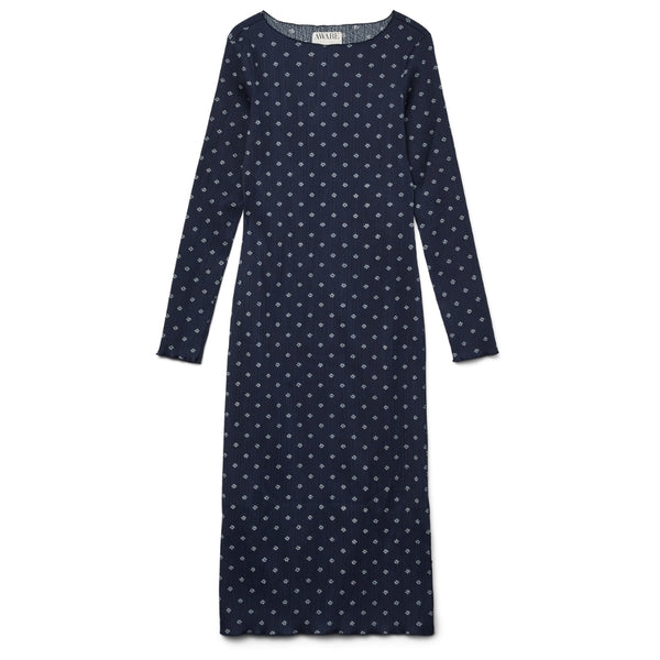 Vero Moda VERO MODA dam klänning VMJULIA Dress Navy Blazer DOTS