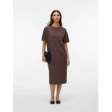 Vero Moda VERO MODA dam klänning VMMOLLY Dress Chocolate Martini