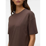 Vero Moda VERO MODA dam klänning VMMOLLY Dress Chocolate Martini
