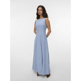 Vero Moda VERO MODA dam klänning VMNORMA Dress Light Blue MELANGE
