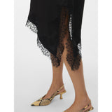 Vero Moda VERO MODA dam klänning VMNOVI Dress Black BLACK LACE