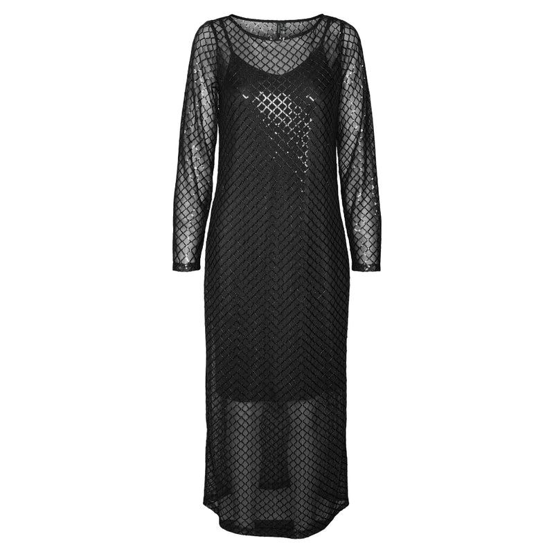 Vero Moda VERO MODA dam klänning VMSAFINA Dress Black