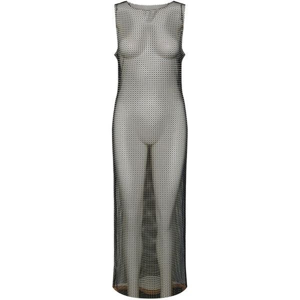 Vero Moda VERO MODA dam klänning VMSOPHI Dress Black MULTI COLOR STONES