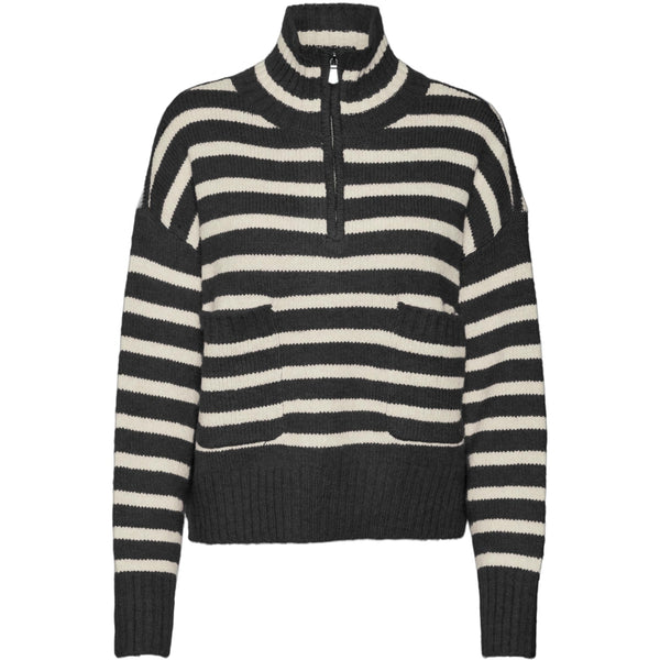 Vero Moda VERO MODA dam pullover VMCARRY Pullover Black BIRCH