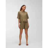 Vero Moda VERO MODA dam shorts VMLINN Shorts kalamata melange
