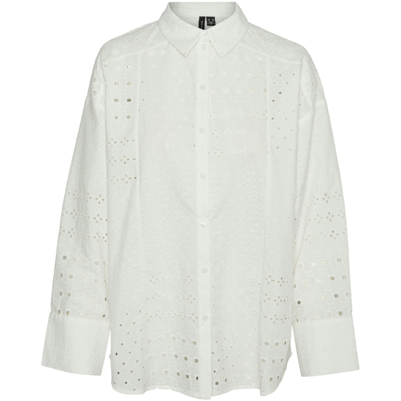 Vero Moda VERO MODA dam skjorta VMGIGI Shirt Snow white