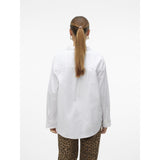 Vero Moda VERO MODA dam skjorta VMIDA Shirt Bright White