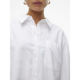 Vero Moda VERO MODA dam skjorta VMIDA Shirt Bright White