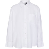 Vero Moda VERO MODA dam skjorta VMIDA Shirt Bright White