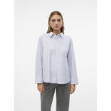 Vero Moda VERO MODA dam skjorta VMIDA Shirt Light blue