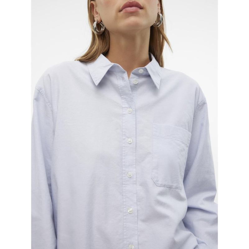 Vero Moda VERO MODA dam skjorta VMIDA Shirt Light blue