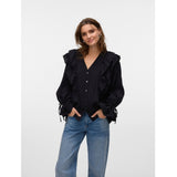 Vero Moda VERO MODA dam skjorta VMKAUSA Shirt Black