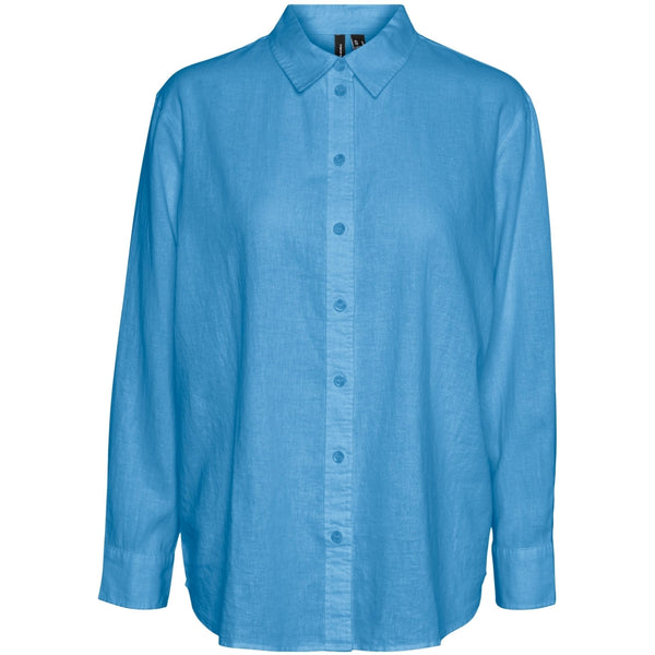 Vero Moda VERO MODA dam skjorta VMLINN Shirt Bonnie Blue