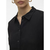 Vero Moda VERO MODA dam skjorta VMLINN Shirt Black