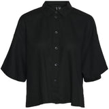 Vero Moda VERO MODA dam skjorta VMLINN Shirt Black