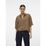 Vero Moda VERO MODA dam skjorta VMLINN Shirt Cub