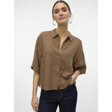 Vero Moda VERO MODA dam skjorta VMLINN Shirt Cub