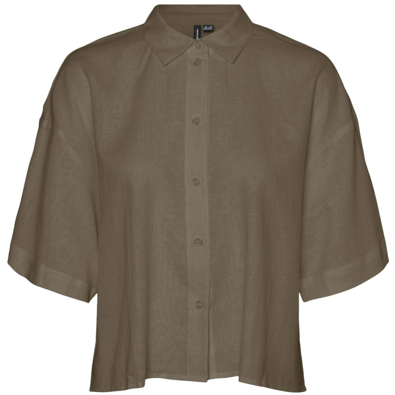 Vero Moda VERO MODA dam skjorta VMLINN Shirt Cub