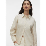 Vero Moda VERO MODA dam skjorta VMMONDAY Shirt Birch Jima