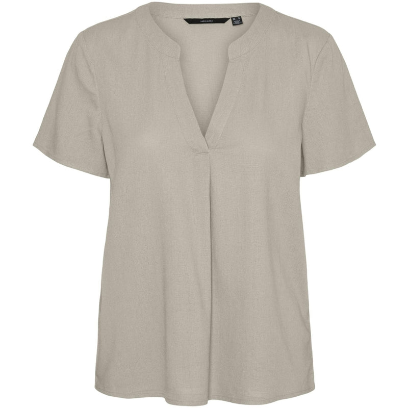 Vero Moda VERO MODA dam skjorta VMMYMILO Shirt Silver Lining