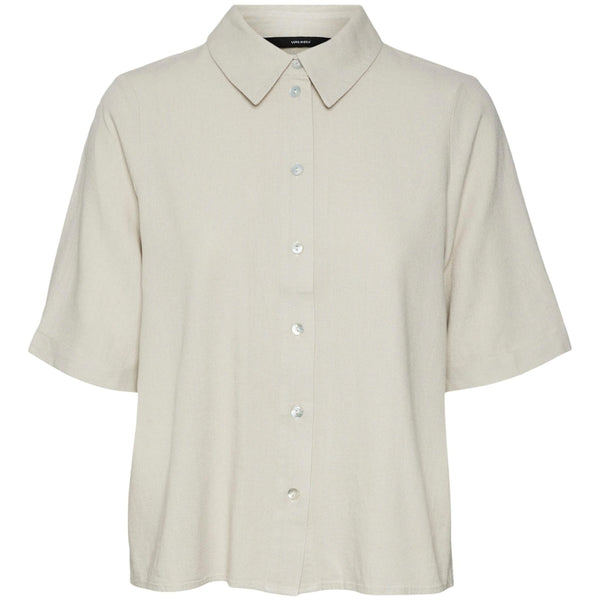 Vero Moda VERO MODA dam skjorta VMMYMILO Shirt Silver Lining