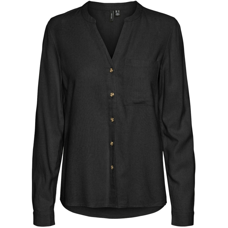 Vero Moda VERO MODA dam skjorta VMMYMILO Shirt Black