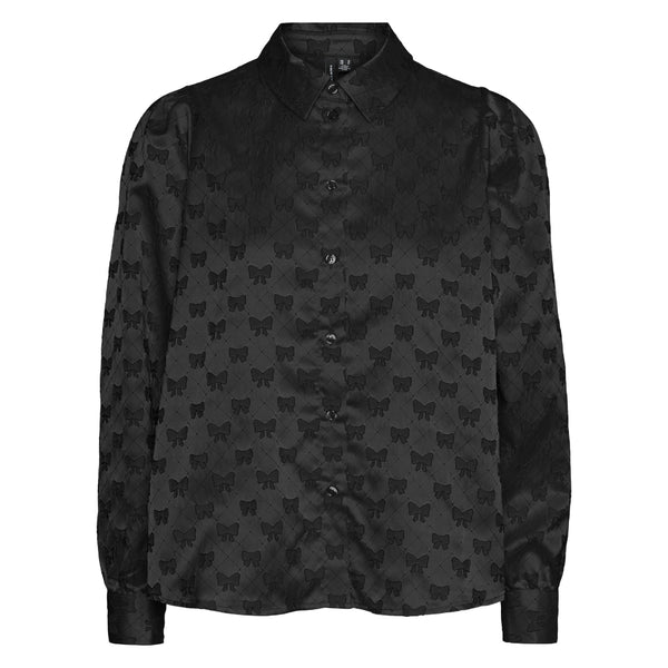 Vero Moda VERO MODA dam skjorta VMVIGA Shirt Black