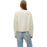 Vero Moda VERO MODA dam stickad VMALETTA Knit Birch W. MELANGE