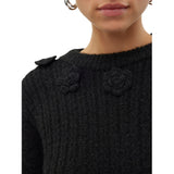 Vero Moda VERO MODA dam stickad VMALETTA Knit Black