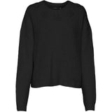 Vero Moda VERO MODA dam stickad VMALETTA Knit Black