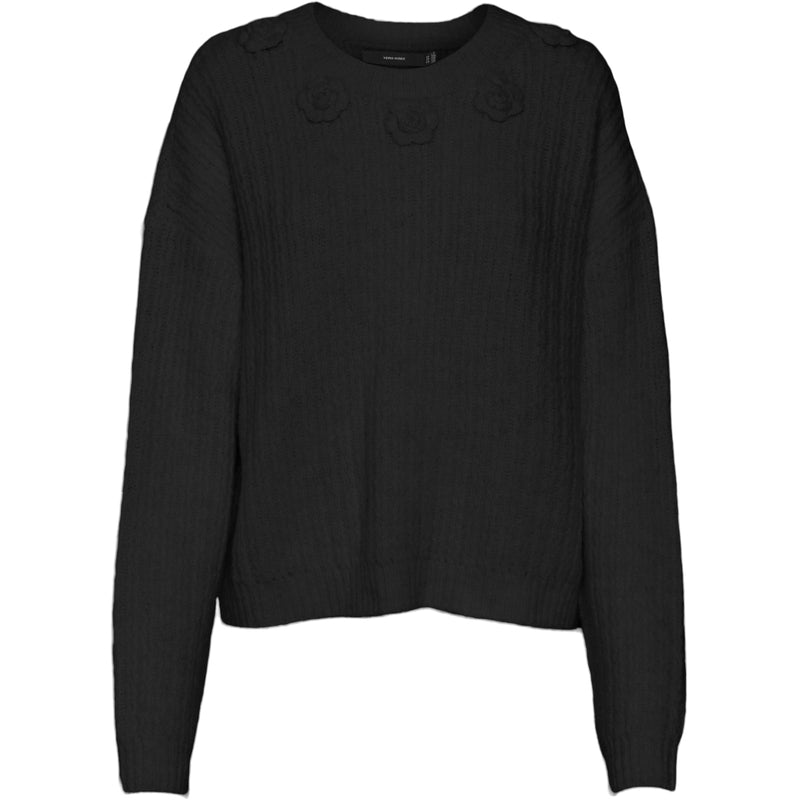 Vero Moda VERO MODA dam stickad VMALETTA Knit Black