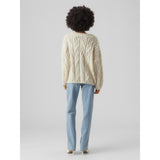 Vero Moda VERO MODA dam stickad VMBLUEBERRY Knit Birch