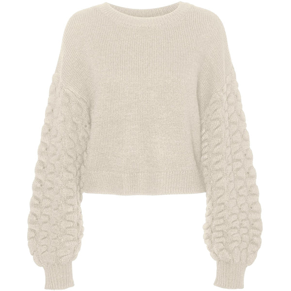 Vero Moda VERO MODA dam stickad VMBUBBLES Knit Birch