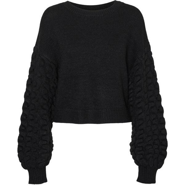 Vero Moda VERO MODA dam stickad VMBUBBLES Knit Black