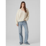 Vero Moda VERO MODA dam stickad VMERIN Knit Birch