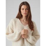 Vero Moda VERO MODA dam stickad VMERIN Knit Birch