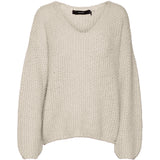 Vero Moda VERO MODA dam stickad VMERIN Knit Birch