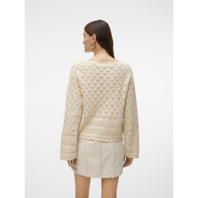 Vero Moda VERO MODA dam stickad VMLUA Knit Birch