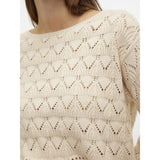 Vero Moda VERO MODA dam stickad VMLUA Knit Birch