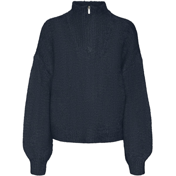 Vero Moda VERO MODA dam stickad tröja VMAWESOME Knit Navy Blazer