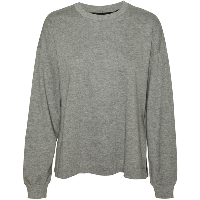 Vero Moda VERO MODA dam sweatshirt VMPIRA Sweatshirt Light Grey Melange