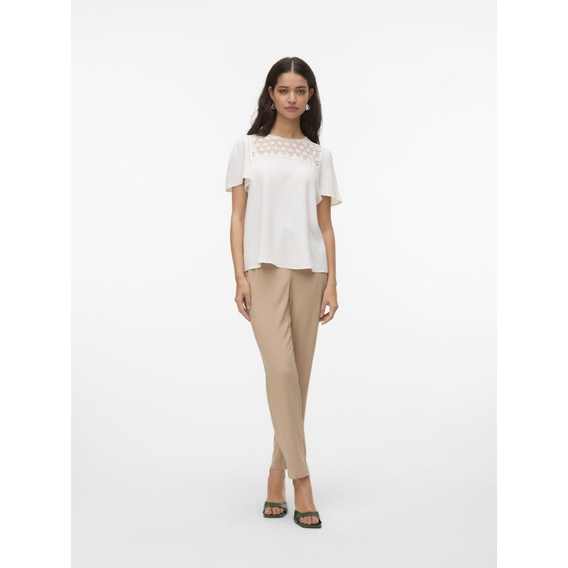 Vero Moda VERO MODA dam top VMALVA Top Cloud Dancer